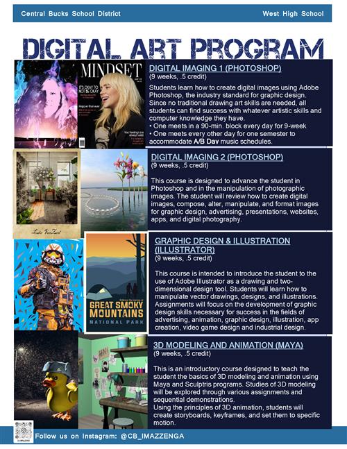 Digital Art Program Flyer